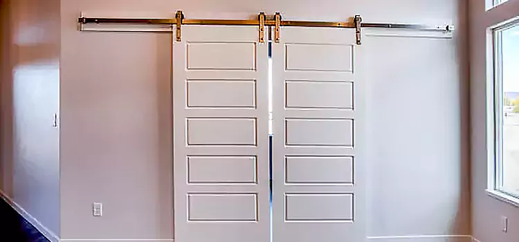 Glass Barn Door with Installation Hardware Kit Lake Ronkonkoma